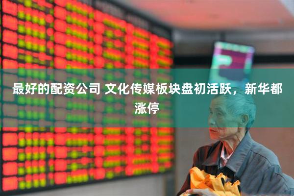 最好的配资公司 文化传媒板块盘初活跃，新华都涨停